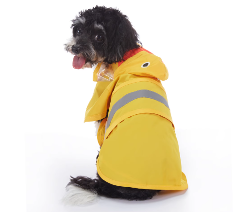 Milou & Lumi Waterproof Raincoat with Hood - Yellow Duck