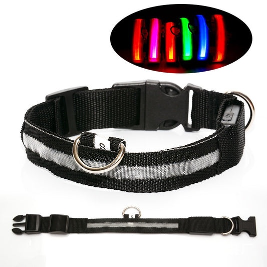 Milou & Lumi LED Glowing Pet Collar - Rainbow