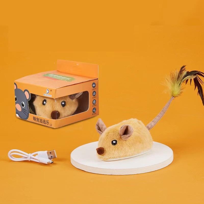 Milou & Lumi Interactive Remote Control Cat Teaser Mouse Toy