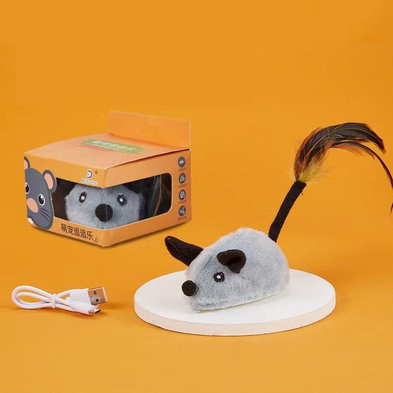 Milou & Lumi Interactive Remote Control Cat Teaser Mouse Toy