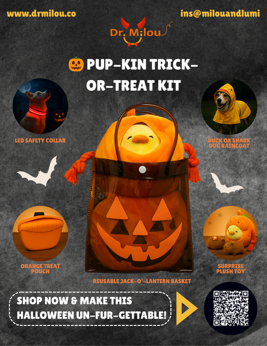 🎃 Pup-kin Trick-or-Treat Kit by Milou & Lumi™