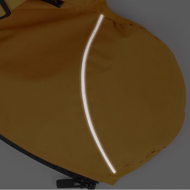 Milou & Lumi Dog Waterproof Reflective Jacket with Harness