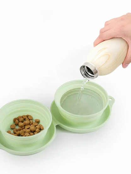 Milou & Lumi Foldable Pet Travel Bowl