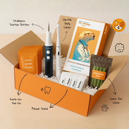 Dr. Milou Rescue & Restore Pet Dental Care Set